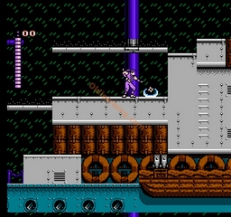 une photo d'Ã©cran de Blue Shadow sur Nintendo Nes